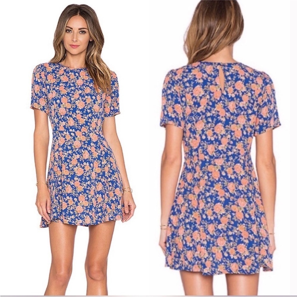 Tularosa Iris Floral Dress Size Large - Picture 1 of 6